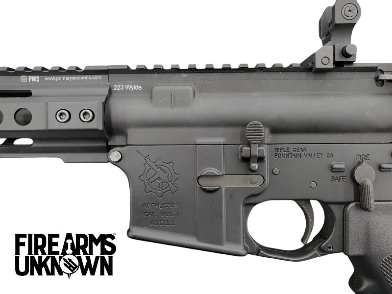 Rifle Gear Aggressor/PWS Piston .223 Wylde Pistol (USED)