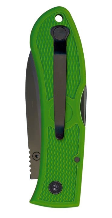 KA-BAR Dozier 3" Kelly Green Folding Hunter Knife