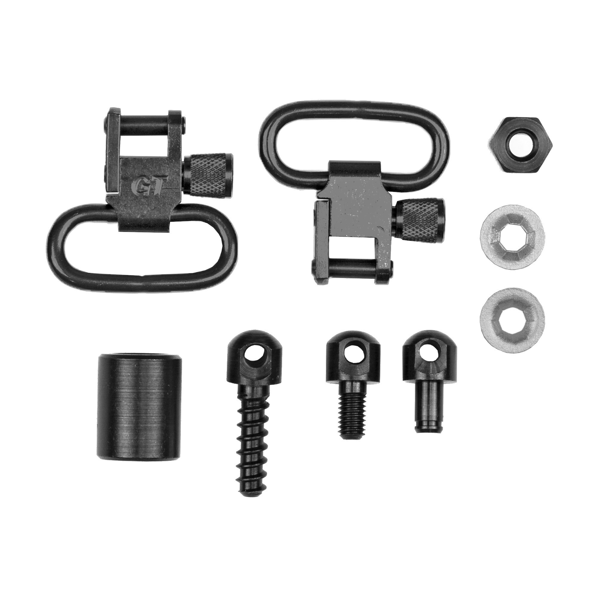 GrovTec, Shotgun Locking Swivels, For Most Pumps and Autos