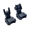 VISM High Profile AR-15 Flip Up Sights - Front And Rear Sight Set