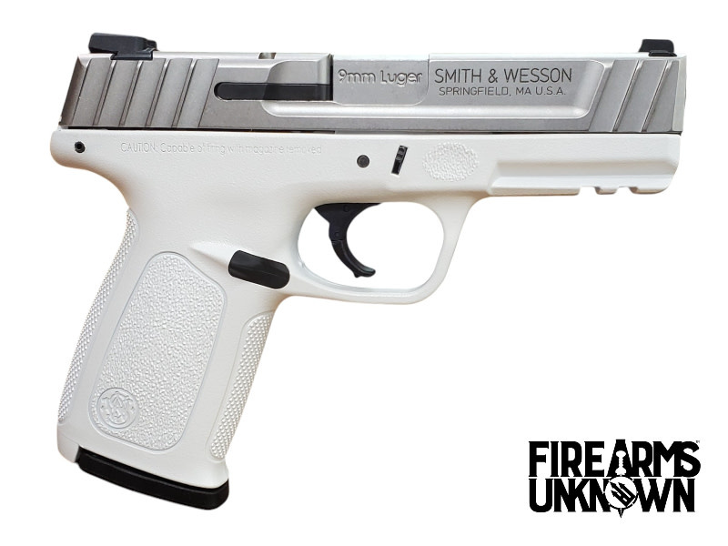 Smith & Wesson, SD9VE, 9MM, 4", 16RD, Storm Trooper White