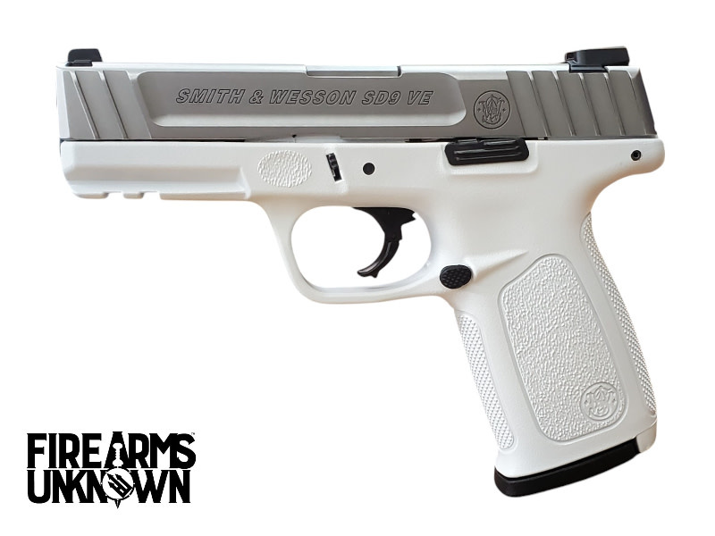 Smith & Wesson, SD9VE, 9MM, 4", 16RD, Storm Trooper White