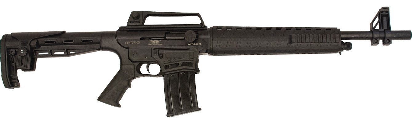 Century Arms Centurion OPTIO-III 12GA 20" BLK 5RD Shotgun