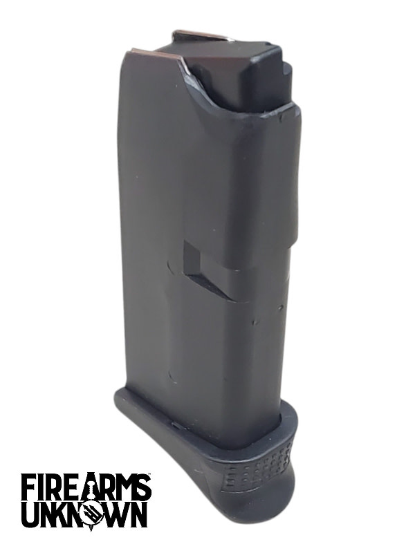 Glock 43 9mm Magazine W/ Fixxxer Grip Extension Floorplate