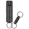 Sabre 3-IN-1, .54oz Hardcase Black w/Keychain Pepper Spray