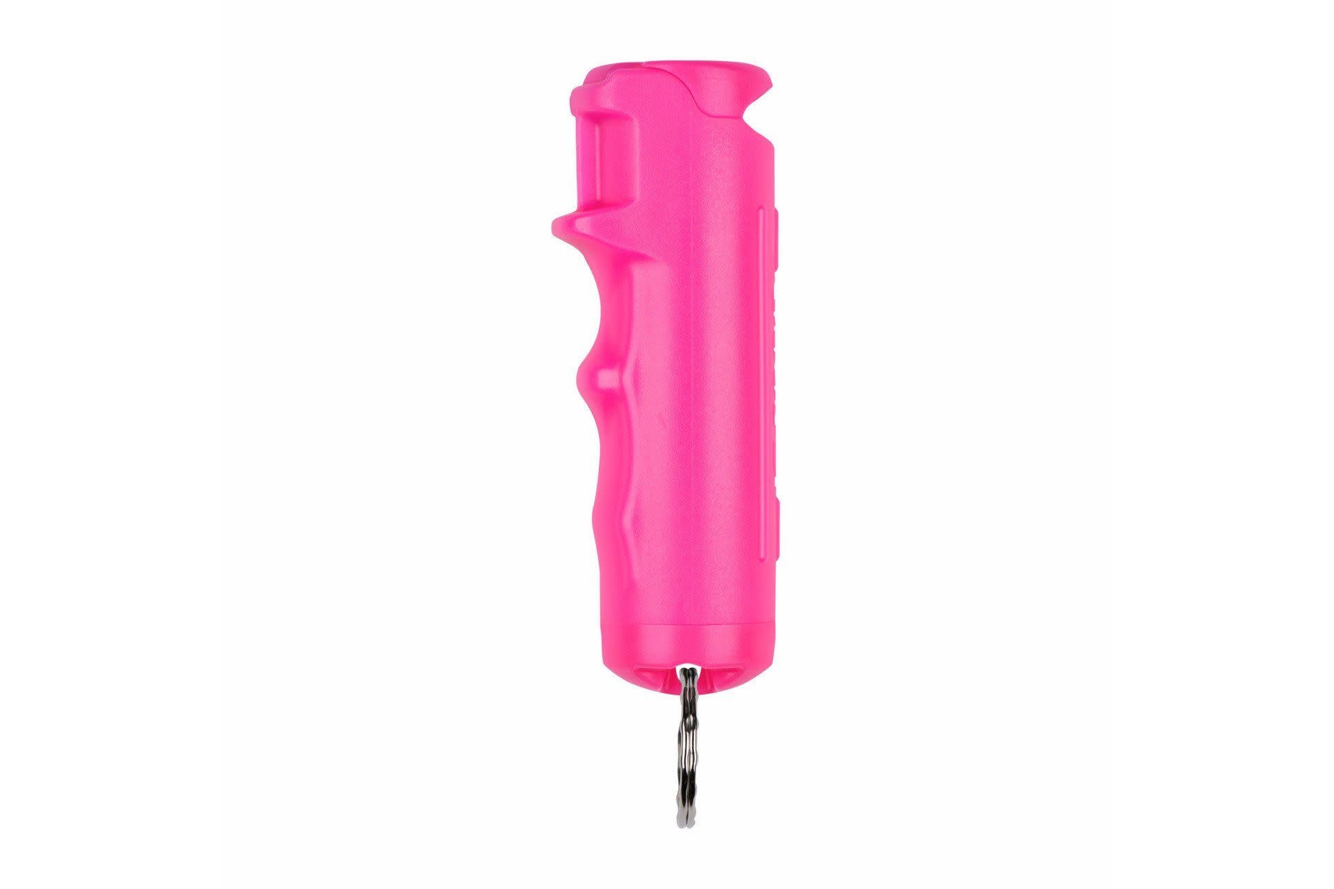 Sabre, Pepper Gel, Flip Top, .54oz, Red Pepper & UV Dye, Pink