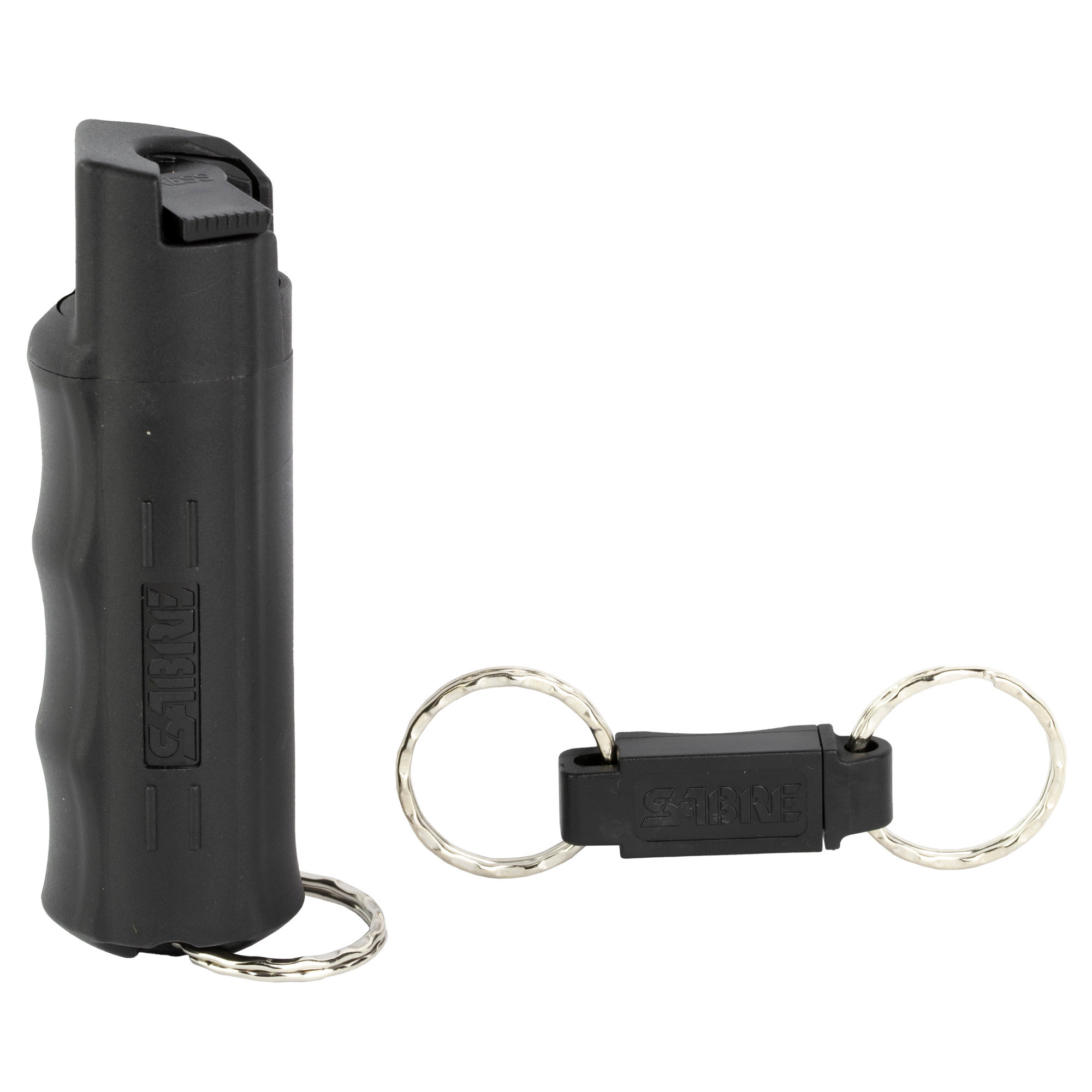 Sabre, Hardcase, .54oz, Red Pepper & UV Dye, Pepper Spray Black
