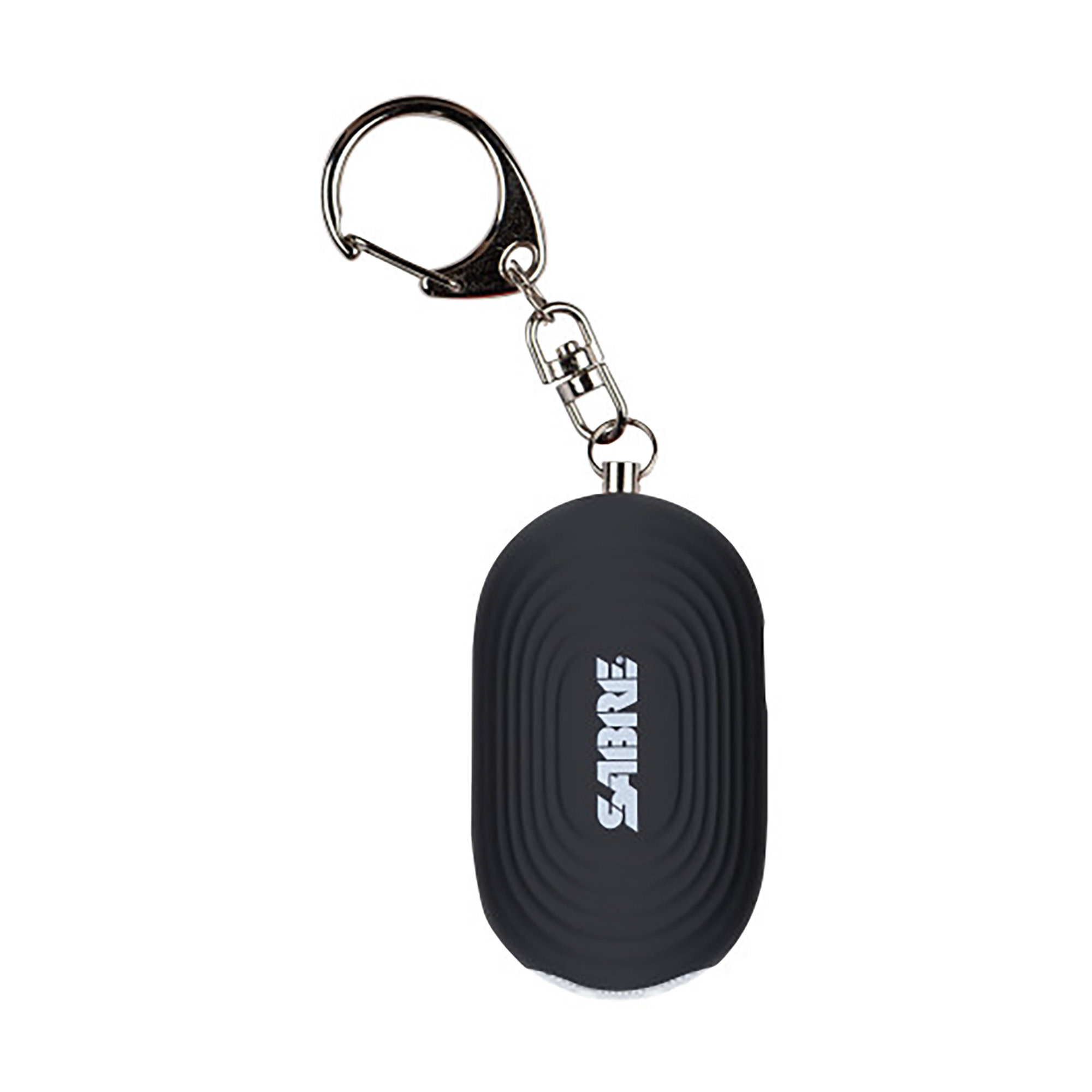 Sabre, 2-in-1 Alarm & LED Light Snap Hook, Black
