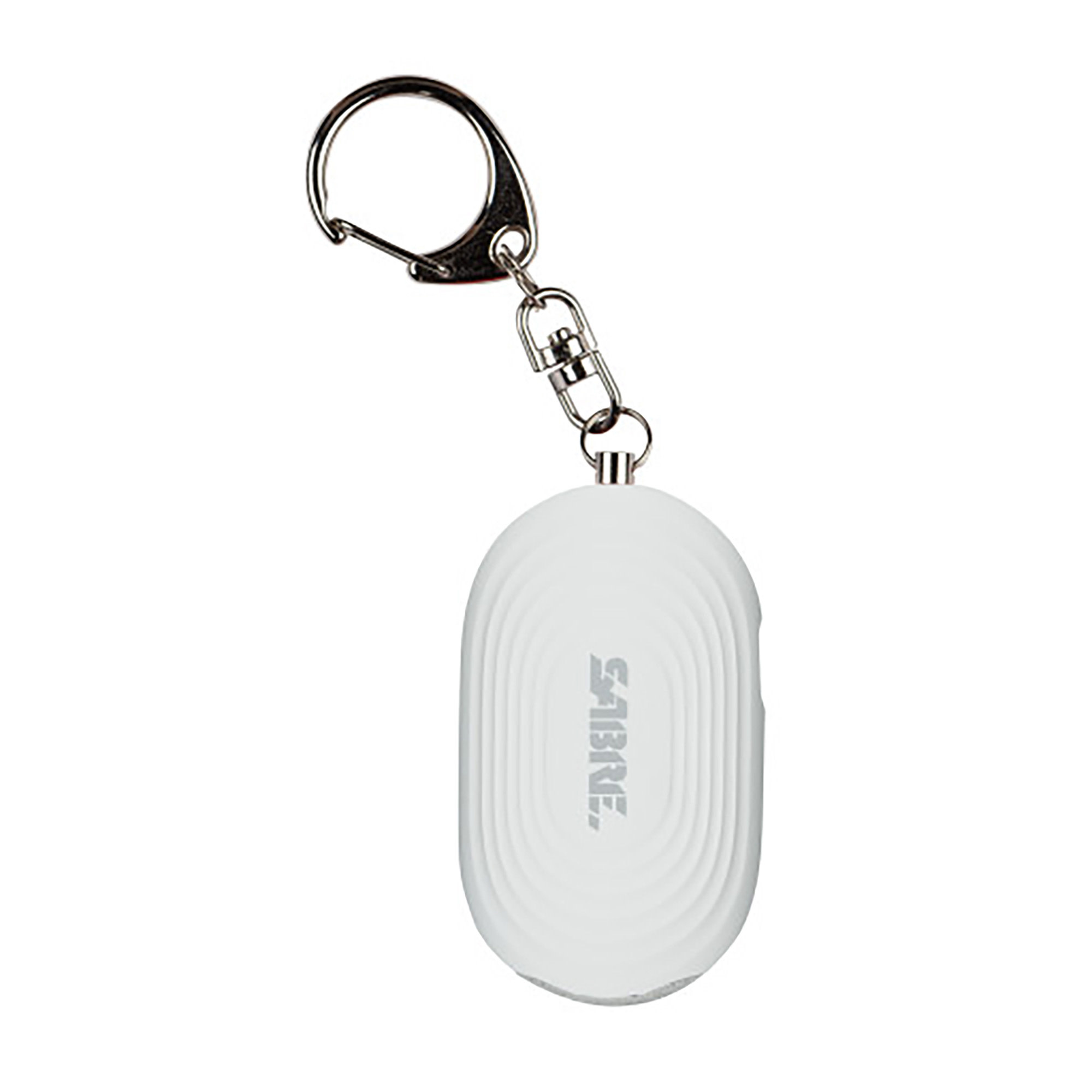 Sabre, 2-in-1  Alarm & LED Light Snap Hook, White