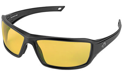 Walker's, IKON, Forge Full Frame Shooting Glasses, Black Frame, Amber Lens (888151029541)