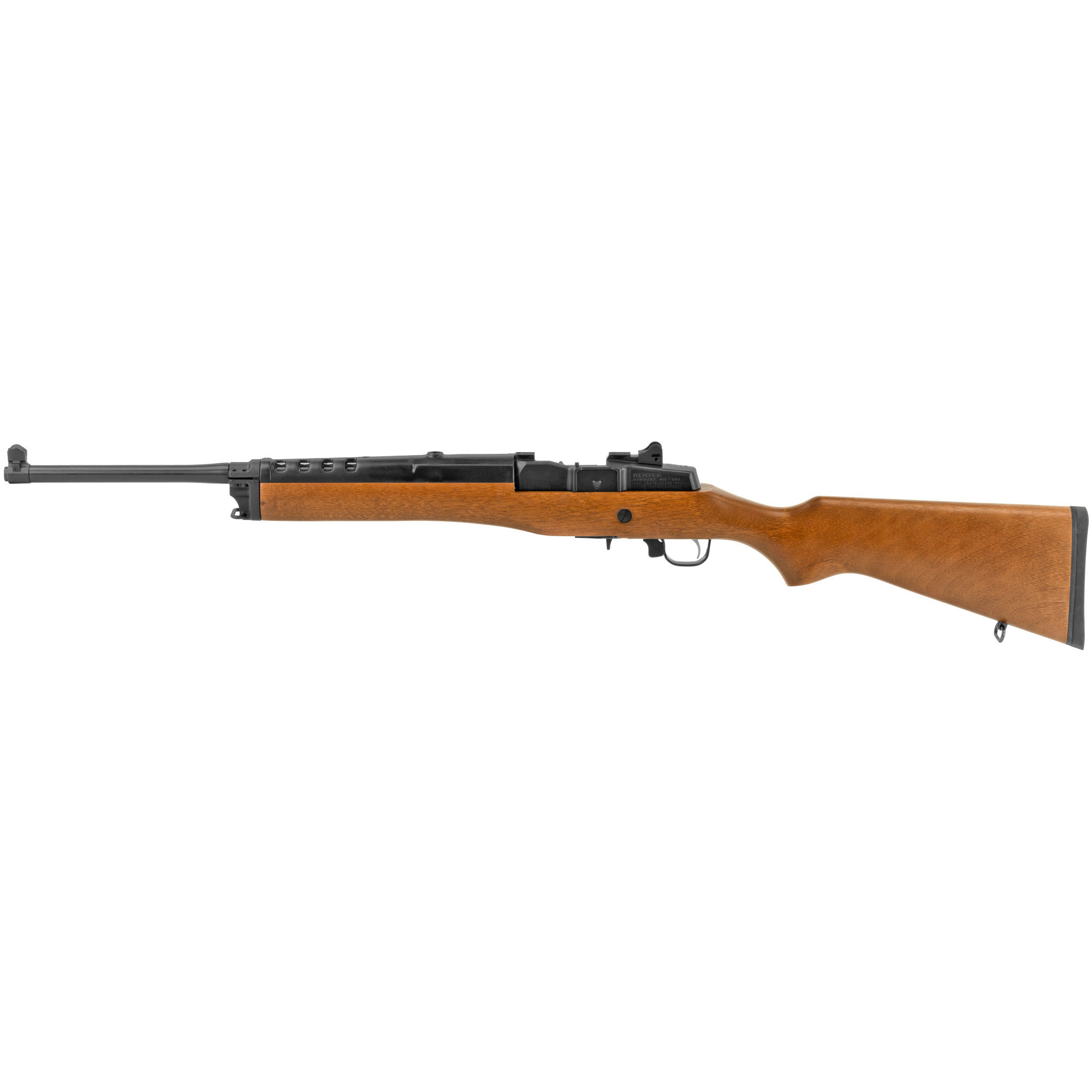 Ruger, Mini-14 Ranch 5.56 18.5" Hardwood (2)5RD Rifle (CA COMP)