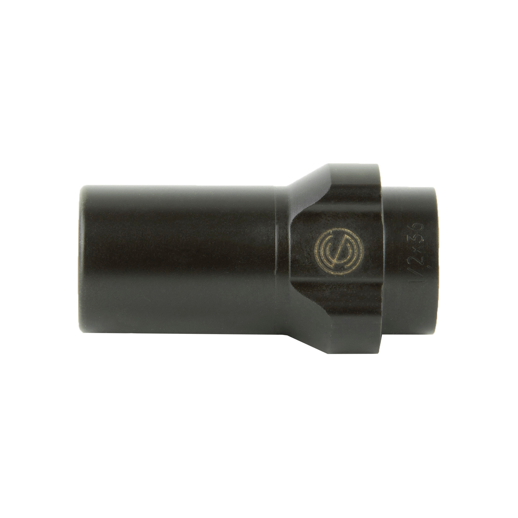 SilencerCo, 3-Lug Muzzle Device, 1/2 x 36, Fits ASR Mounts, 9MM