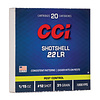 CCI Ammunition, Shotshell 22LR, 31 Grain, Shotshell #12, 20 Round Box