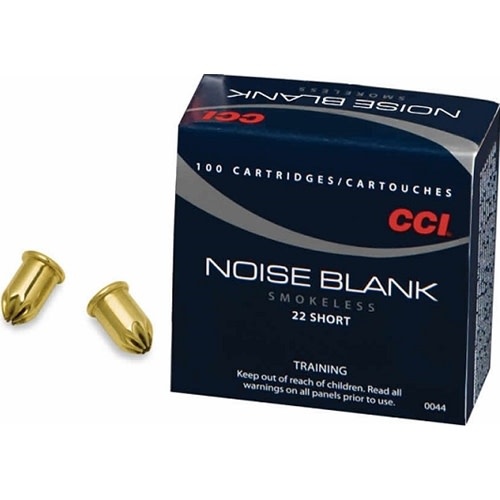 CCI Noise Blank 22 Short Ammo Grain 100 Round Box 0044