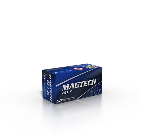 Magtech, Rimfire, 22 LR, 40Gr, Lead Round Nose, 50 Rounds
