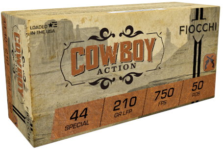 Fiocchi Cowboy Action 44Spl 210gr 50RND Box