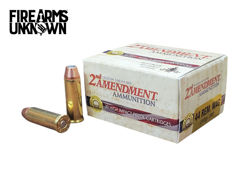 2nd Amendment 44 Rem Magnum 240gr XTP 20rd