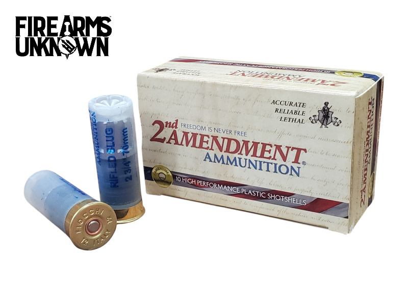 2nd Amendment 12 Ga 2.75" 1oz Rifled HP Slugs 10Rnds