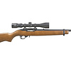 Ruger 10/22 Carbine 22LR, 18.5" Wood 10RD Rifle w/Viridian EON Scope