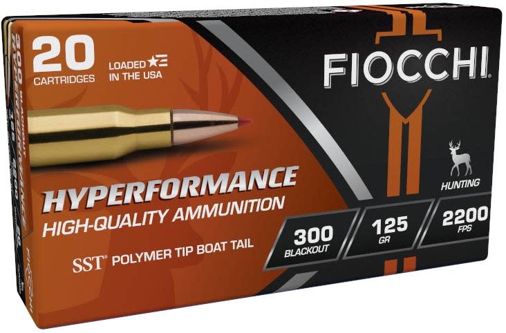 FIOCCHI AMMO 300 BLACKOUT 125GR SST 25RD Box
