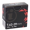 IGMAN Ammunition, Brass Cased 7.62X39 FMJ Ammo,  15RD Box