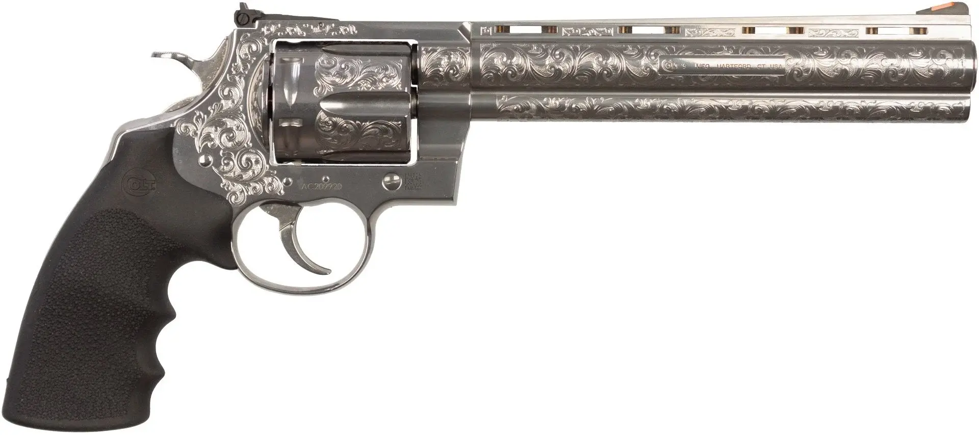 Colt Anaconda, Engraved, .44 Rem Mag, 8'', 6 Rnd, Revolver