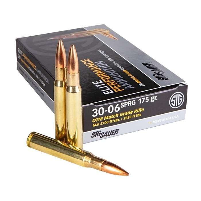 Sig Sauer Elite Match Grade .30-06 175 gr Open Tip Match