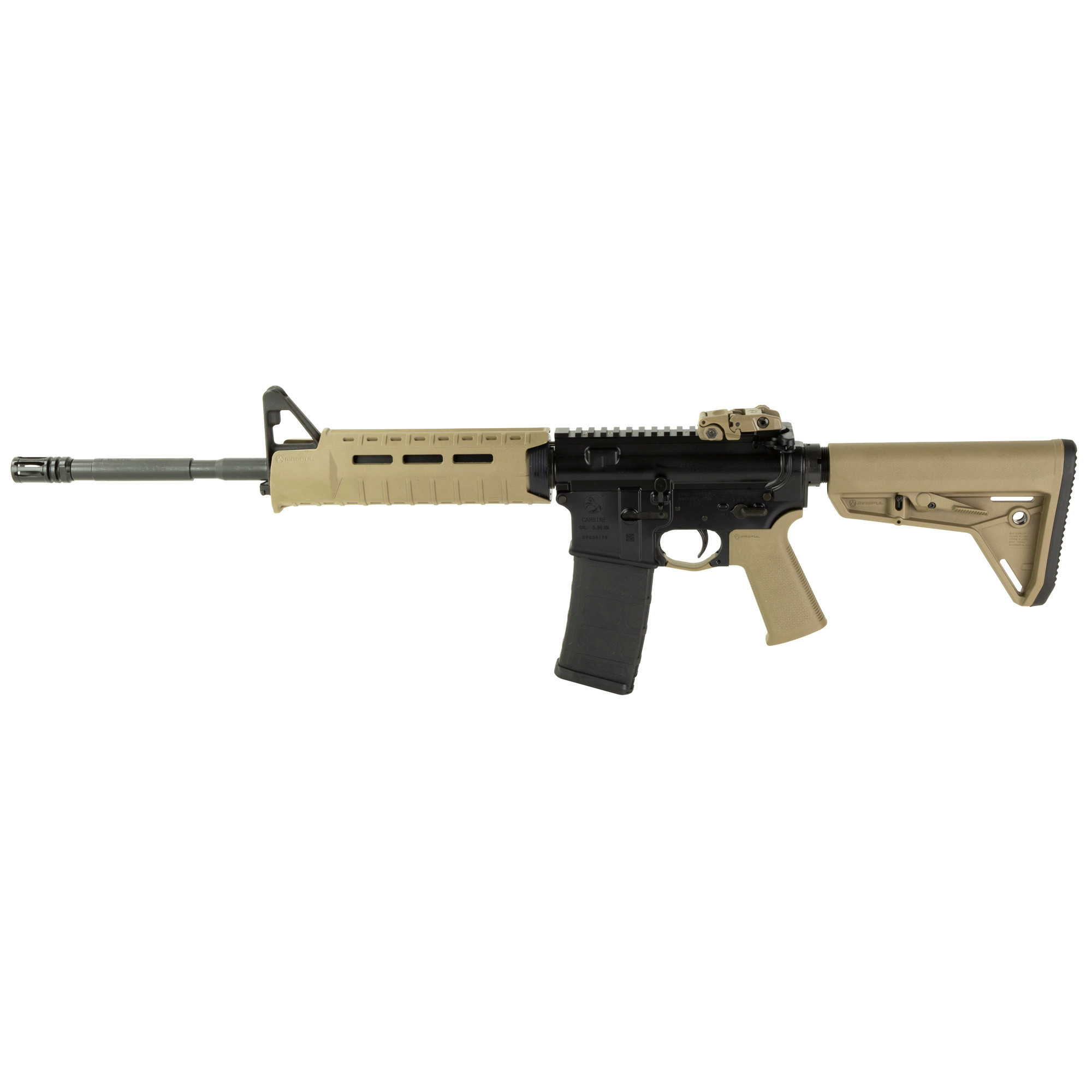 Colt, M4 Carbine, LE6920MPS-FDE, Magpul Series, 5.56, 16.1", 30Rnd, Blk/FDE, Rifle