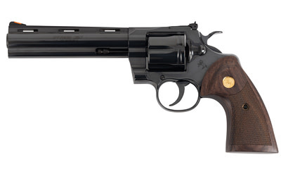 Colt's Mfg., Python,DA/SA 357 Mag, 6", Walnut Grips, 6 Rnd, Revolver (CA COMP)