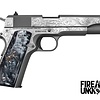 Colt, Classic, .38 Super, 1911, 5", Series 70, 9RD Pistol (Custom Engraved)