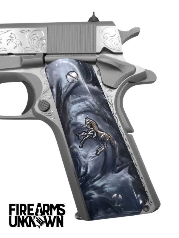 Colt, Classic, .38 Super, 1911, 5", Series 70, 9RD Pistol (Custom Engraved)