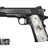 Colt Combat Commander, 45ACP, 1911, 4.25" 8RD Pistol (Custom Engraved)