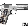 Colt Classic, SS, 45ACP, 1911, 5", 7 Rnds Pistol (Custom Engraved)