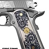 Colt, Gold Cup Lite, 45ACP, 1911, 5", SS 8rnd Pistol (Custom Engraved)