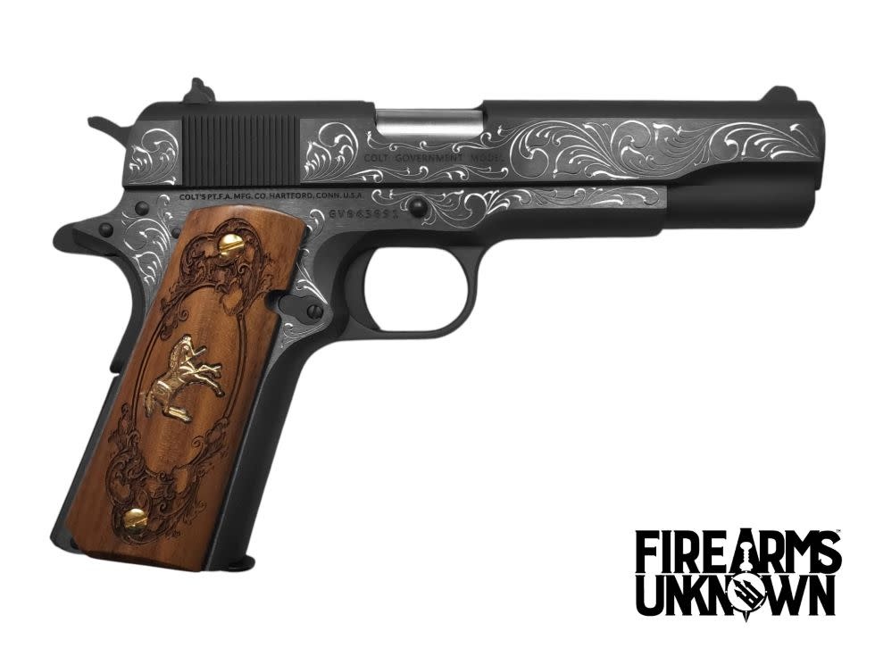 Colt, Classic, 45ACP, 1911, 5", SERIES 70, 7RD Pistol (Custom Engraved)