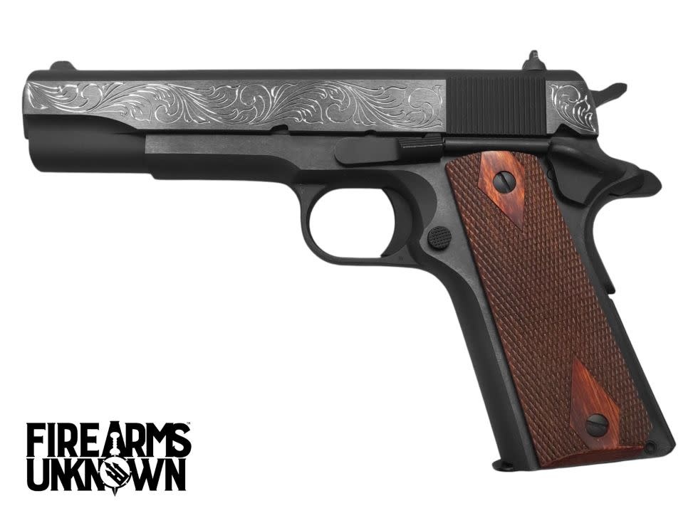 Colt, Govt. Model, Series 70, .45acp, 5", 7rd 1911 Pistol (Custom Engraved)