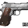 Colt, Defender, 45ACP, 1911, 3", SS/BLK Cherry 7RND Pistol (Custom Engraved)