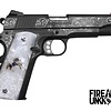 Colt, Competition, 45ACP, 1911, 5", Series 70, 8Rnd Pistol (Custom Engraved / Pearl Grips)