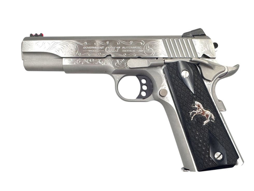 Colt's Mfg., Competition SS, 9MM, 1911, 5", 9 Rnds Pistol (Custom Engraved)