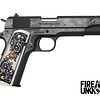 Colt, Classic, 45ACP, 1911, 5", Series 70, 7RD Pistol (Custom Engraved/Ornate Grips)