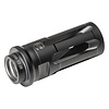 SureFire Closed-Tine Flash Hider 1/2"-28  Black DLC Stainless Steel for 5.56