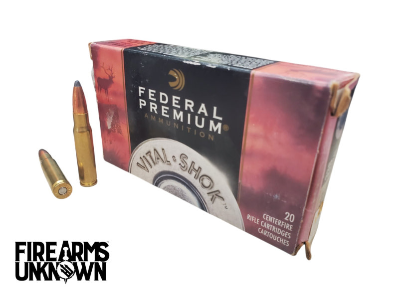 338 Federal 210GR Federal Ammunition Nosler 20RD