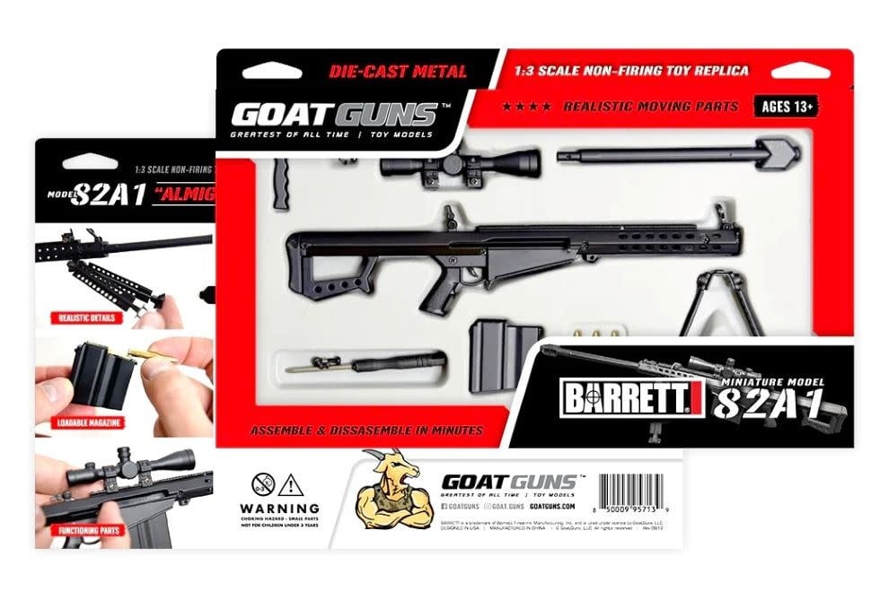 GoatGuns, .50CAL BARRETT Model - Black