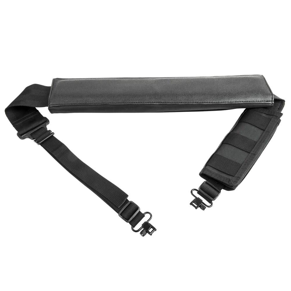 Vism ShotGun Bandolier Sling w/Sling Swivel Hardware - Black