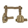 VISM Drop Leg Holster & Mag Pouch X4 - Tan