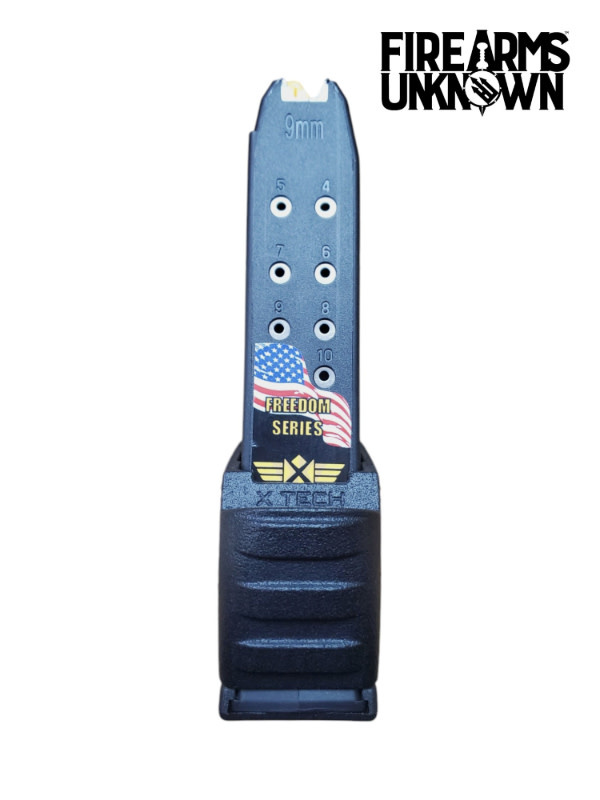 XTech MAG26-10 Freedom Series Glock G26 10RD Magazine (like G17 Grip)