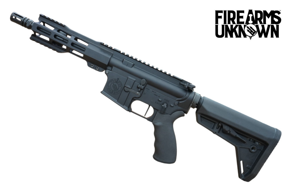 FU "Zero" 5.56 8" Rifle BLK/BLK 30RD w/ MOE SL (SBR)