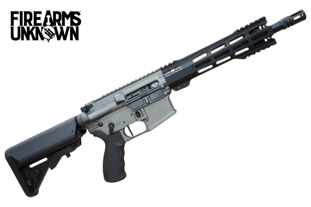 FU FUCA 5.56 10.5" Rifle BLK/ Tactical Grey 30RD w/ Sopmod (SBR)