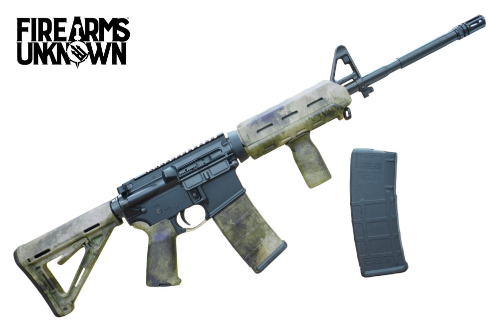 Colt, M4 Carbine,5.56 16.1" BLK/ A-TACS AU 30RD Rifle w/Matrix Magpul Furn.