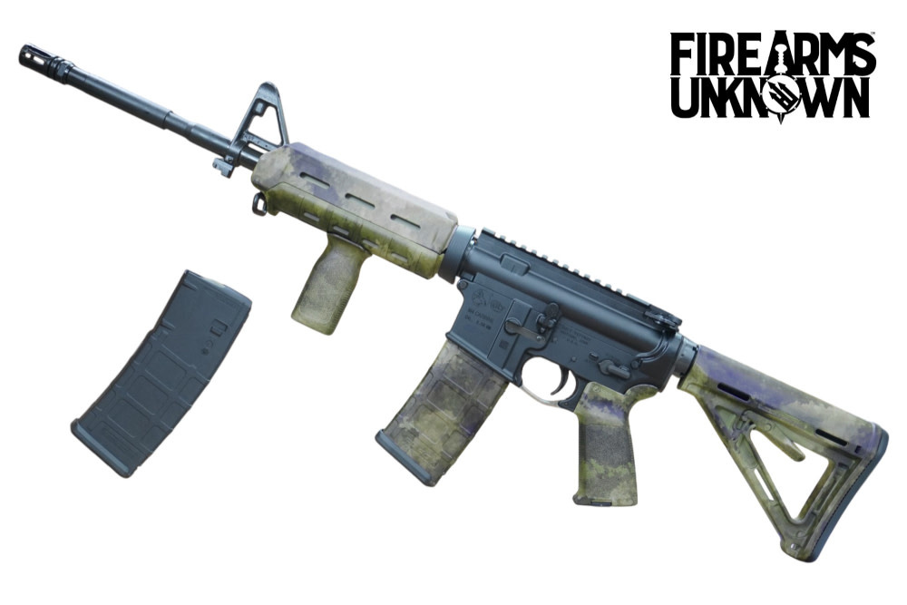 Colt, M4 Carbine,5.56 16.1" BLK/ A-TACS AU 30RD Rifle w/Matrix Magpul Furn.
